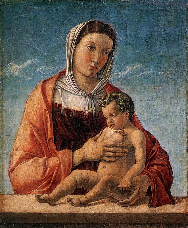 BELLINI, Giovanni Madonna with the Child Spain oil painting art